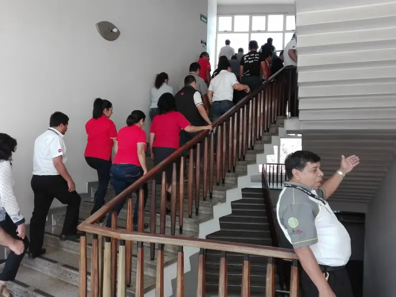 Simulacro de evacuación